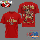 San Francisco 49ers 2025 NFL Nation Gear All Over Print Shirt