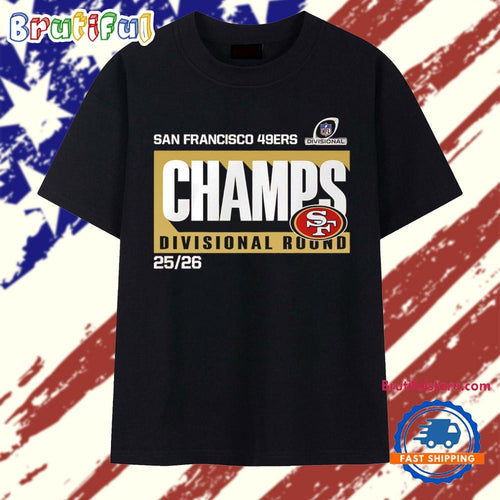 San Francisco 49ers NFC Divisional Round Champions 2026 T Shirt