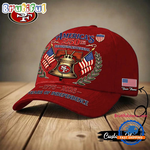 San Francisco 49ers NFL 1776-2026 Years Of Independence Classic Cap