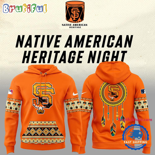 San Francisco Giants National American Heritage Night New Hoodie