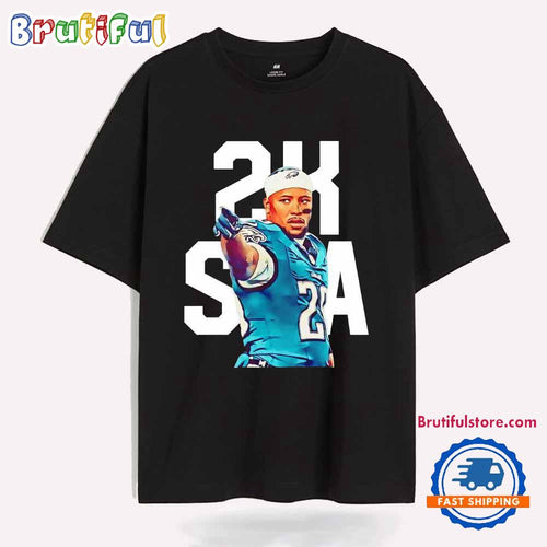 Saquon Barkley 2KSA Philadelphia Eagles T Shirt