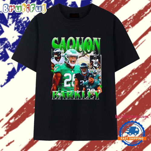 Saquon Barkley Philadelphia Eagles vintage 90s 2026 T Shirt