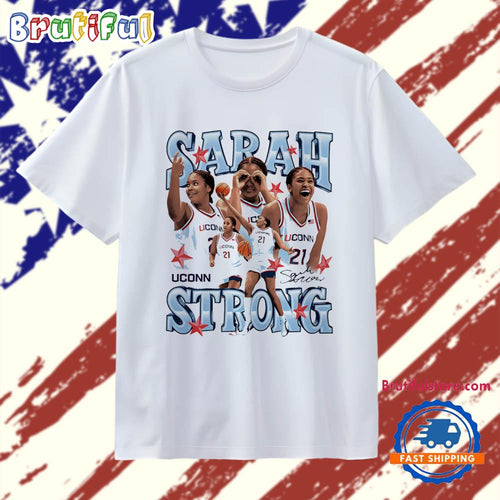 Sarah Strong UConn Huskies Stars vintage T Shirt