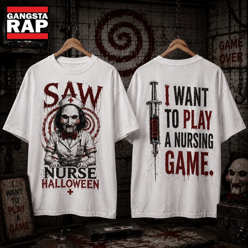Saw Nurse Play the Shift Halloween 3D Shirt