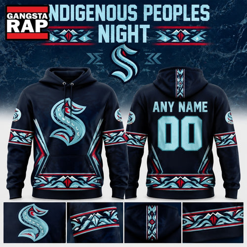 Seattle Kraken Indigenous Peoples Night 2026 Limited Edition Hoodie