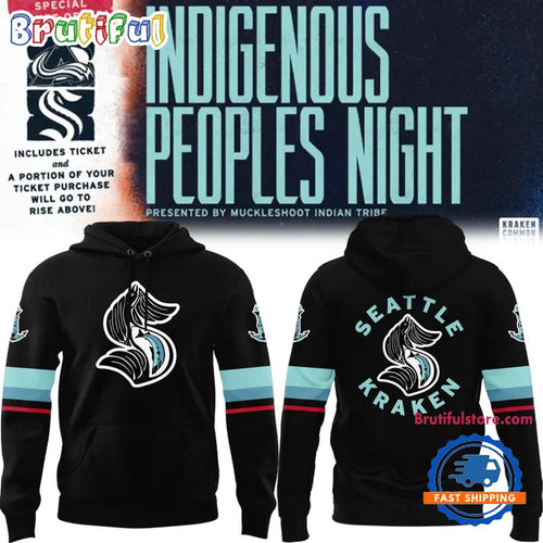 Seattle Kraken Indigenous Peoples Night Edition 2025 Hoodie Shirt