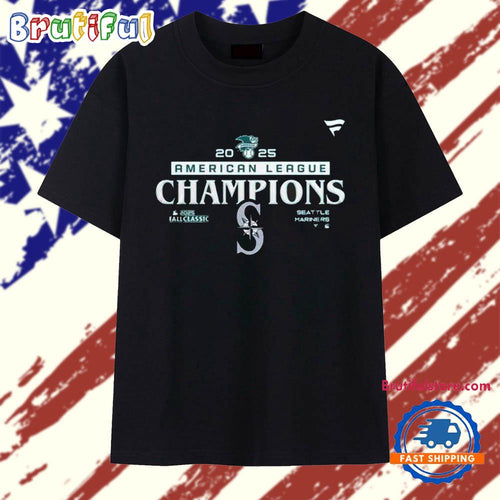 Seattle Mariners 2025 American League Champions T Shirt
