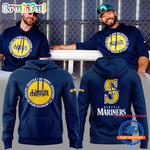 Seattle Mariners Designed To Improve Mental Health Limited Edition Hoodie T-Shirt
