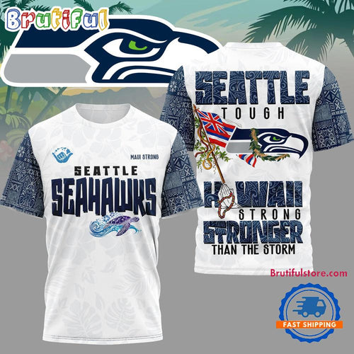 Seattle Seahawks 2026 NFL Hawaii Strong Limited Edition 3D Shirt