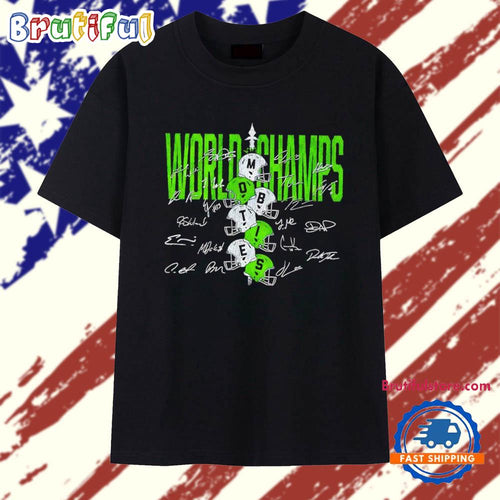 Seattle Seahawks World Champs Helmet Stack 2026 T Shirt