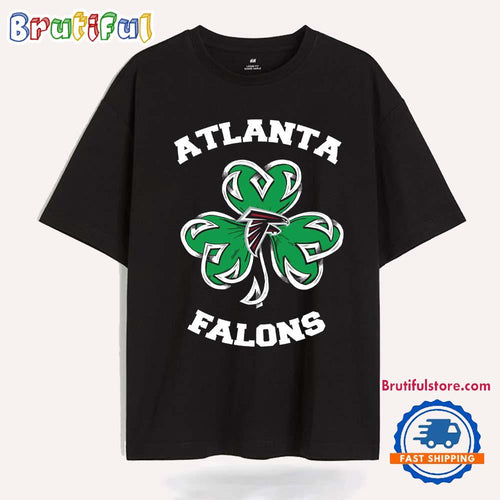 Shamrock Football St Patricks Day Atlanta Falcons NFL 2025 T Shirt