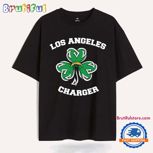 Shamrock St Patricks Day Los Angeles Chargers NFL 2025 T Shirt