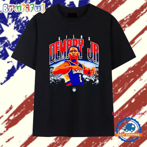 Silas Demary Jr Uconn Basketball Ncaa Player Collage T Shirt