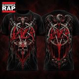 Slayer Reign in Blood 40th Anniversary 2026 Graphic T Shirt