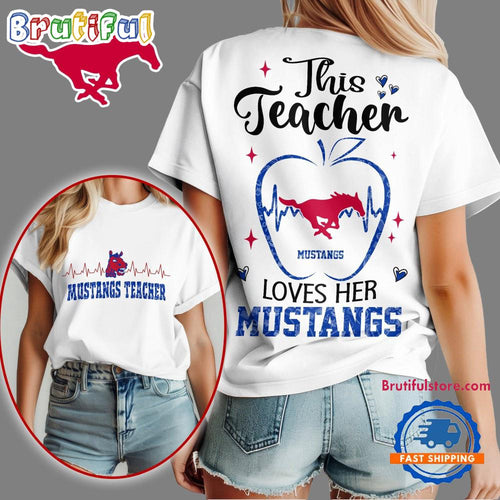 SMU Mustangs Teacher Appreciation Month Vintage T Shirt
