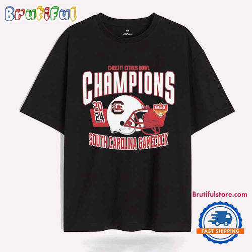 South Carolina Gamecock Cheez-It Citrus Bowl Champions 2024 T Shirt