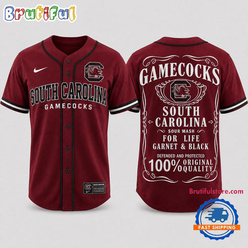 South Carolina Gamecocks 2026 NCAA For Life Fan Pride Baseball Jersey Shirt