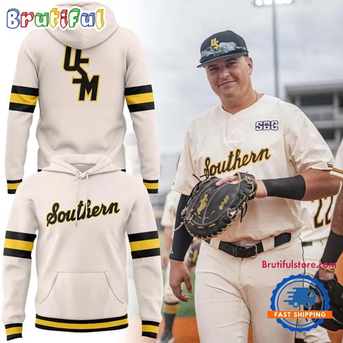 Southern Miss Golden Eagles Baseball Throwback Uniform 2026 Hoodie T-Shirt