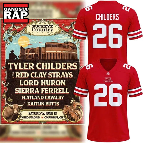 Special 2026 Tyler Childers x Ohio State Buckeyes Football Jersey
