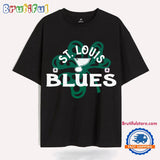 St Louis Blues Shamrock For St Patricks Day In Richmond T Shirt