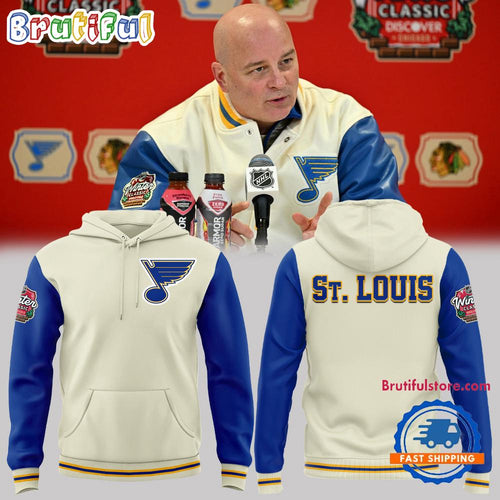 St. Louis Blues Special Winter Classic Hoodie T-Shirt