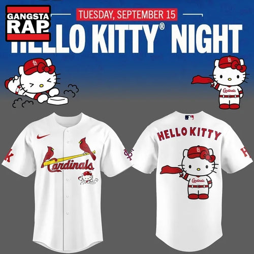 St. Louis Cardinals x Hello Kitty 2026 Limited Edition Baseball Jersey