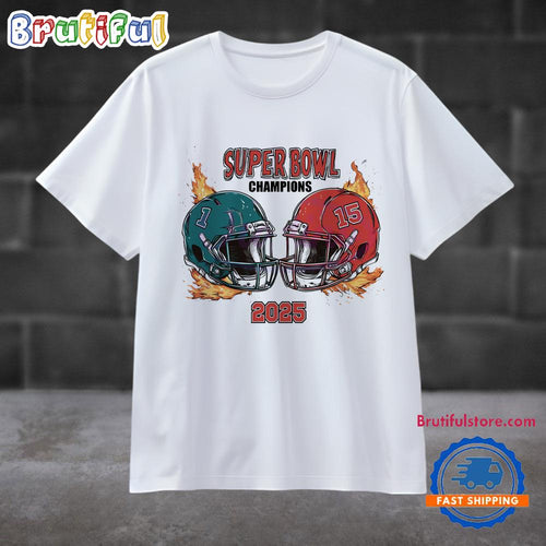 Super Bowl Champions 2025 Who Win T Shirt