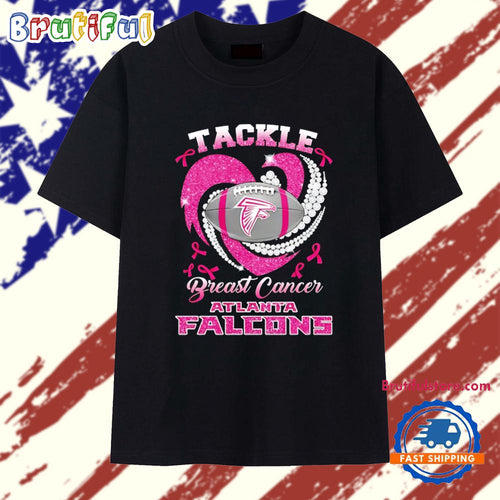 Tackle Breast Cancer Atlanta Falcons 2025 T Shirt