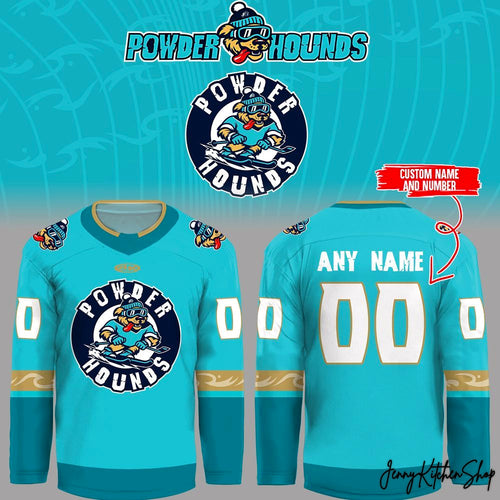 Tahoe Knight Monsters 2026 Powder Hounds Hockey Jersey