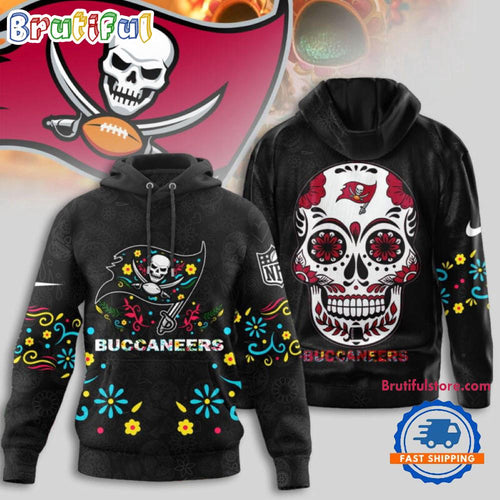 Tampa Bay Buccaneers NFL Dia de los Muertos Limited Editions Hoodie Shirt