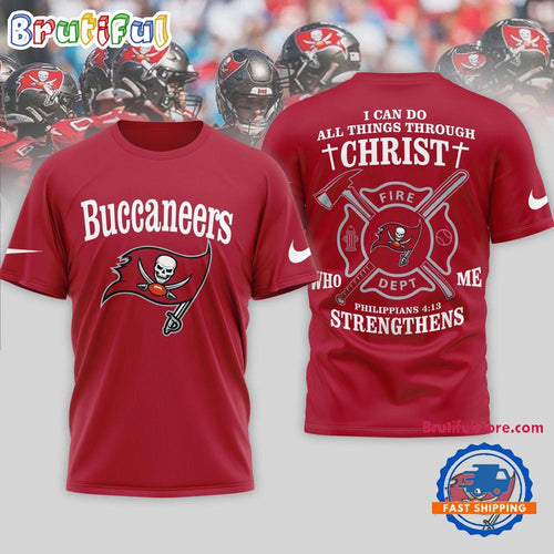Tampa Bay Buccaneers NFL Faith & Gridiron Limited Edition 3D Shirt