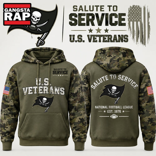 Tampa Bay Buccaneers x Salute To Service 2026 Limited Edition Hoodie
