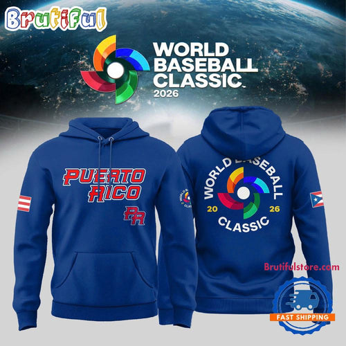 Team Puerto Rico 2026 World Baseball Classic Special New Hoodie