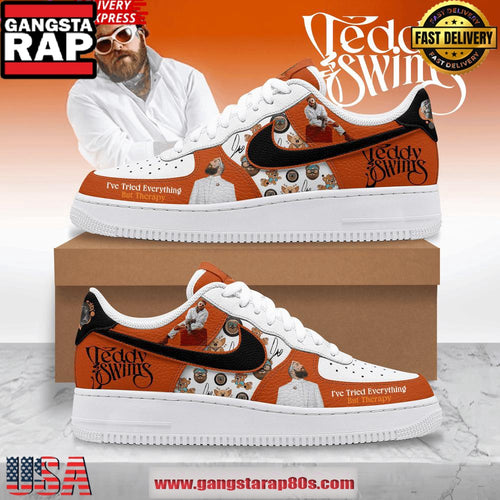 Teddy Swims Limited Edition Air Force 1 Sneakers Shoes