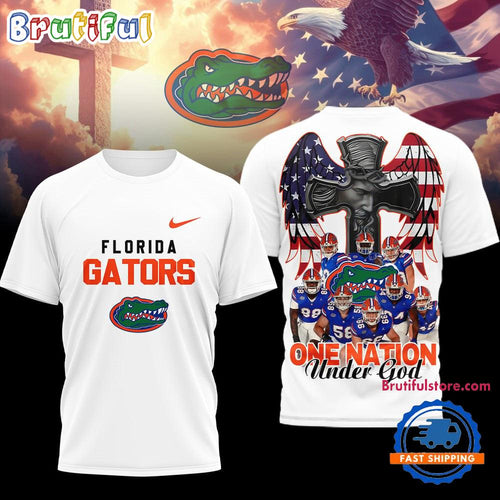 Tennesse Volunteers NCAA Graphic Player One Nation Under God 3D Shirt
