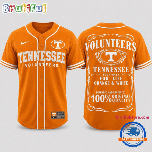 Tennessee Volunteers 2026 NCAA For Life Fan Pride Baseball Jersey Shirt