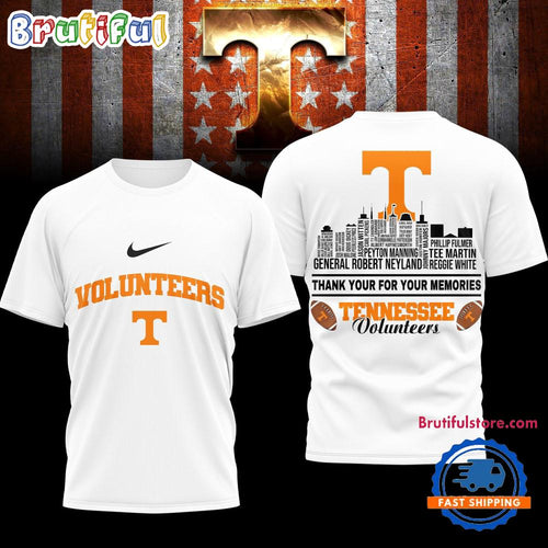Tennessee Volunteers Legends of the Game 3D Shirt