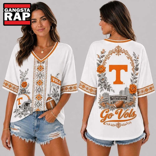 Tennessee Volunteers NCAA Collegiate Pride Collection V Neck T Shirt