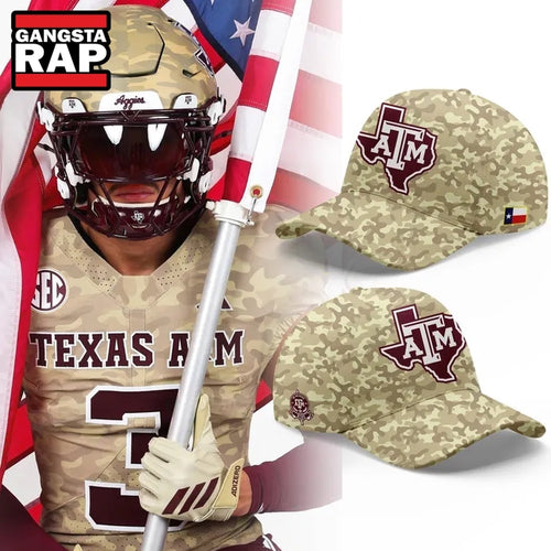 Texas A&M Aggies 2026 Honor & Support Camo Limited Edition Cap