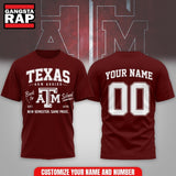 Texas A&M Aggies NCAA Campus Pride Back to School 2026 Personalized 3D Shirt