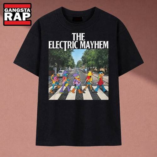 The Electric Mayhem Muppets Abbey Road Abbey Road Crossing Vintage T Shirt, Music 2D Shirt