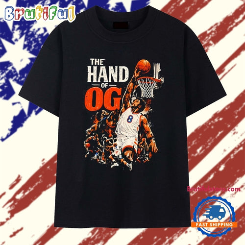 The Hand of OG Basketball Player Number 8 T Shirt
