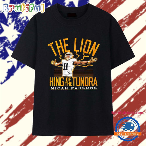 The Lion King of the Tundra Micah Parsons Green Bay Packers T Shirt