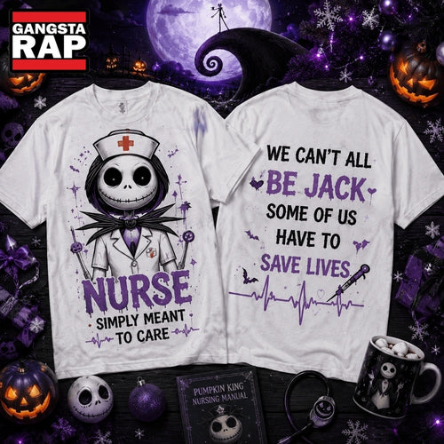 The Nightmare Before Christmas Nurse - Simply Meant To Care 3D Shirt