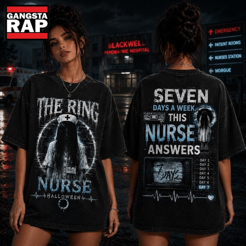 The Ring Nurse Seven Days Halloween 3D Shirt