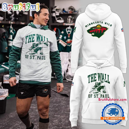 The Wall Of St.Paul Minnesota Wild 2026 Hoodie T-Shirt