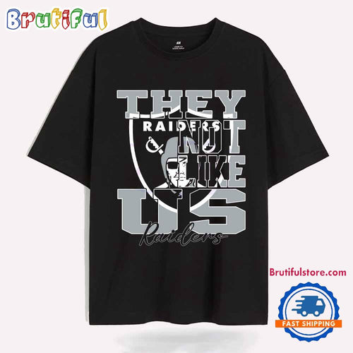 They Not Like Us Las Vegas Raiders Nfl Football T Shirt
