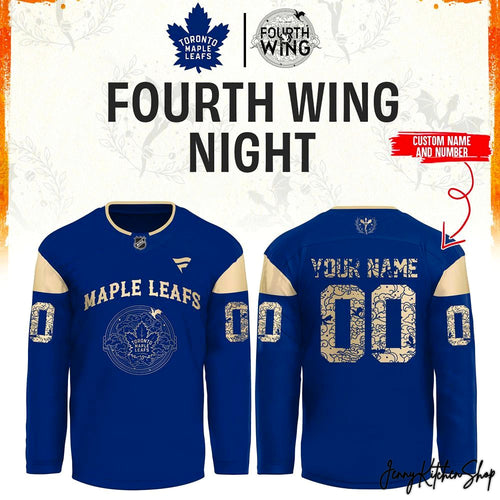 Toronto Maple Leafs Fourth Wing Night 2026 Hockey Jersey