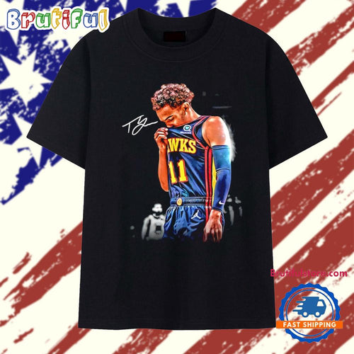 Trae Young Washington Wizards 2026 signarure T Shirt