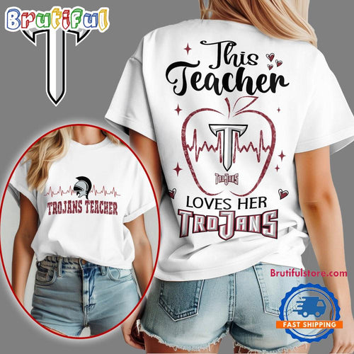 Troy Trojans Teacher Appreciation Month Vintage T Shirt